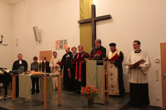Ökumenischer Gottesdienst im Jänner 2012 in der Linzer Methodistenkirche