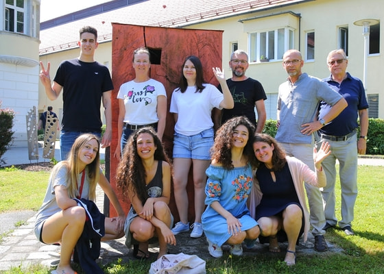 Erasmus-Freiwillige unterstützen am invita-Standort in Engelhartszell