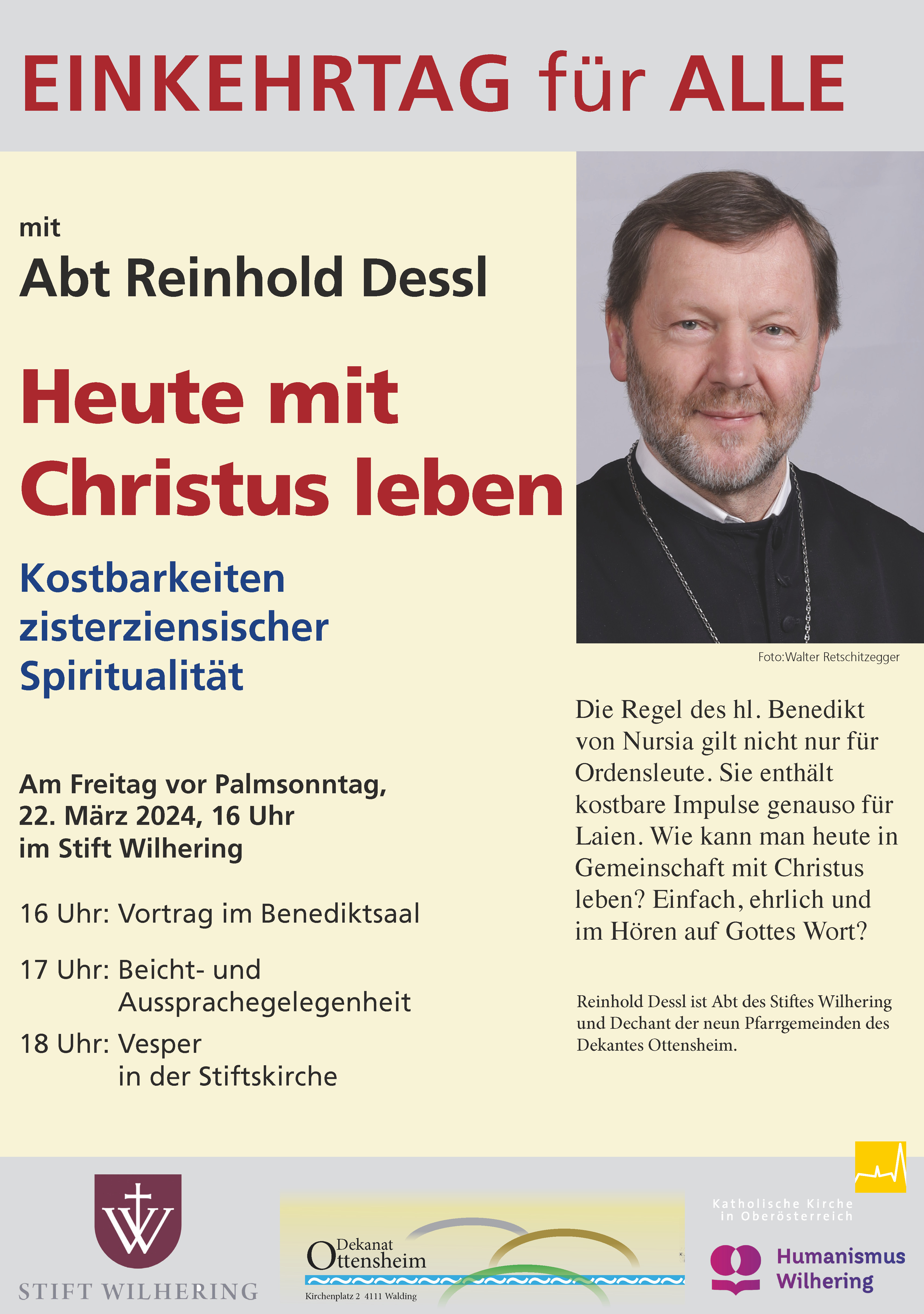 Einkehrtag / © Matthäus Fellinger