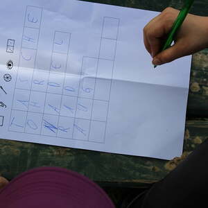 Die Schnitzeljagd der Jungschar auf dem Freinberg