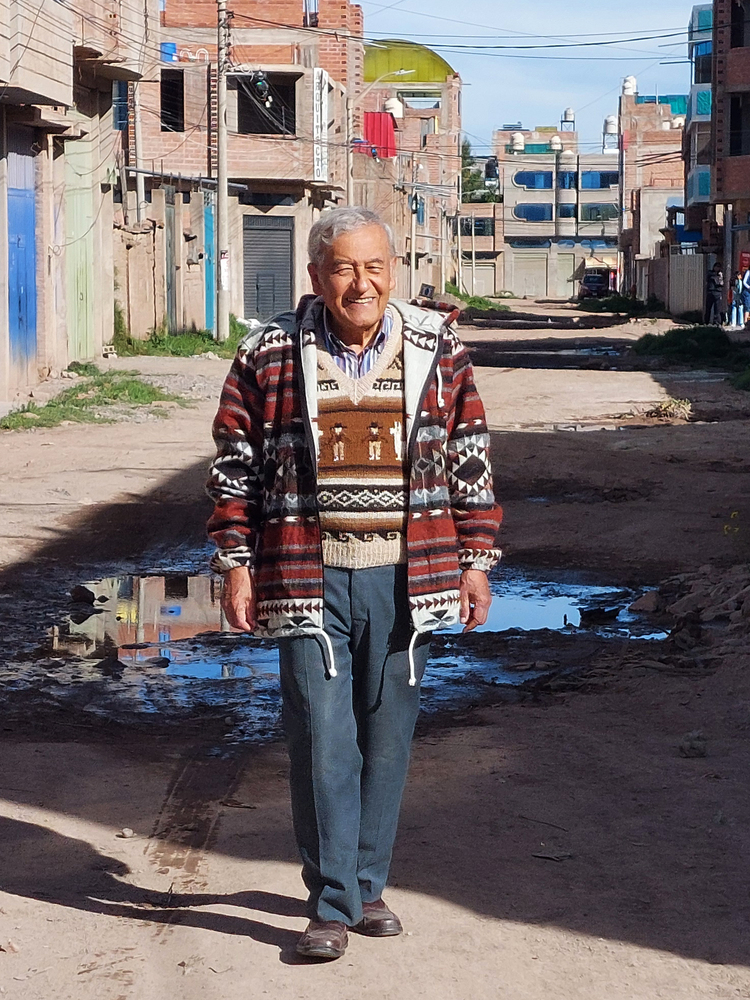 Der Romeropreisträger 2025 der KMBÖ Luis Zabrano