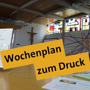 Wochenplan zum Druck