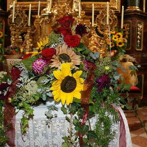 Erntedankfest mit Pfarrfoto