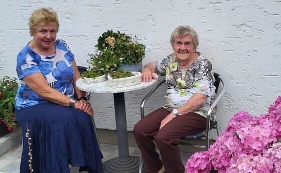 Annemarie Neudorfer und Ottilie Steiner