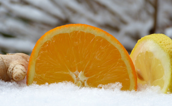 Ingwer, Orange und Zitrone für's Immunsystem