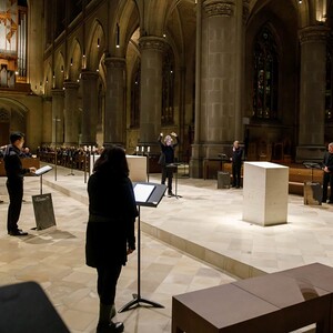 Präsentationskonzert Komponieren in HIMMLISCHER HÖHE im Mariendom Linz