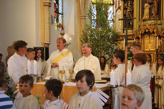 Visitation im Dekanat Altheim-Aspach / © Pfarre St. Johann am Walde / Martin Priewasser Festgottesdienst in St. Johann am Walde