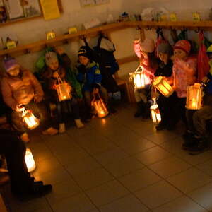 Martinsfest mit dem Kindergarten