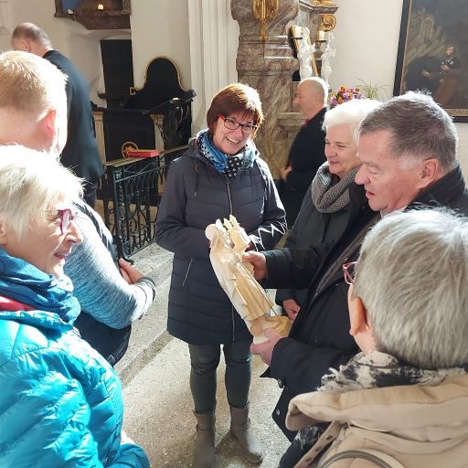 ein Sebald als Dankeschön für Karl und Renate Amon