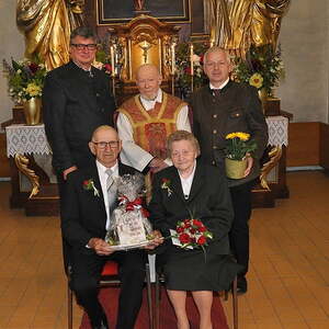 Feier der Ehejubilare