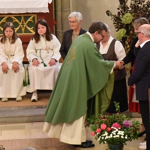 Pfarrmoderator Jan Jakubiak sagt Danke