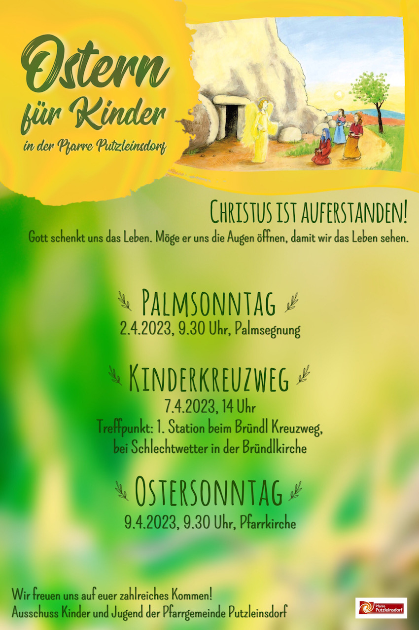 Flyer Ostern für Kinder