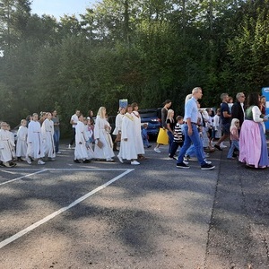 Einzug auf den Festplatz