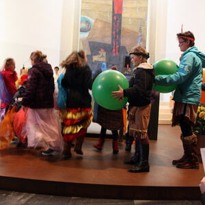 Faschingskindermesse und Pfadfinderfrühschoppen