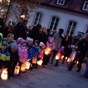 Martinsfest mit dem Kindergarten