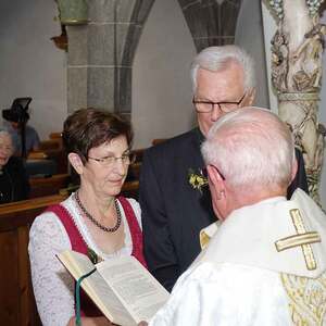 Segnung der Jubelpaare