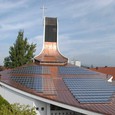 Photovoltaikanlage - Solarstrom vom Kirchendach