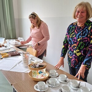 für das leibliche Wohl wird gesorgt