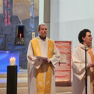 Dankgottesdienst für das Wirken von Monika Weilguni und Martin Füreder