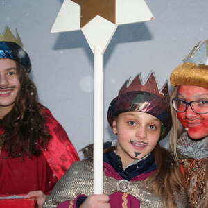 Sternsinger unterwegs