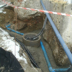 Außenrenovierung Pfarrkirche 2005