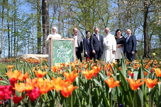 Pressekonferenz zur Landesgartenschau Bio.Garten.Eden.