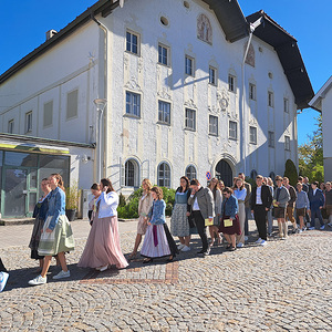 Festzug in die Kirche