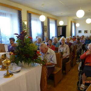 Erntedankfest im Altenheim
