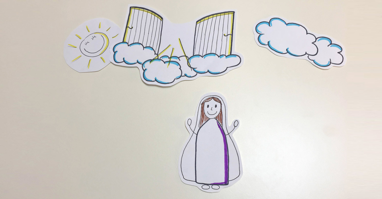 Mariä Aufnahme in den Himmel erklärt für Kinder