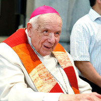 Bischof em. Maximilian Aichern feiert sein 65-j?hriges Priesterjubil?um.