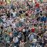 Flashmob zu "Kinderarbeit stoppen" beim Abschluss des Ministrant:innen-Tags 2025