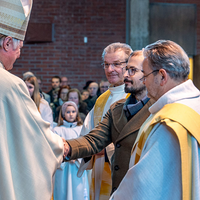 Amtseinführung von Pfarrer und Pfarrvorständen in der neuen Pfarre Attersee